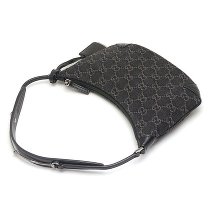 Gucci Horsebit Slim Small Shoulder Bag 774719 GG Denim
