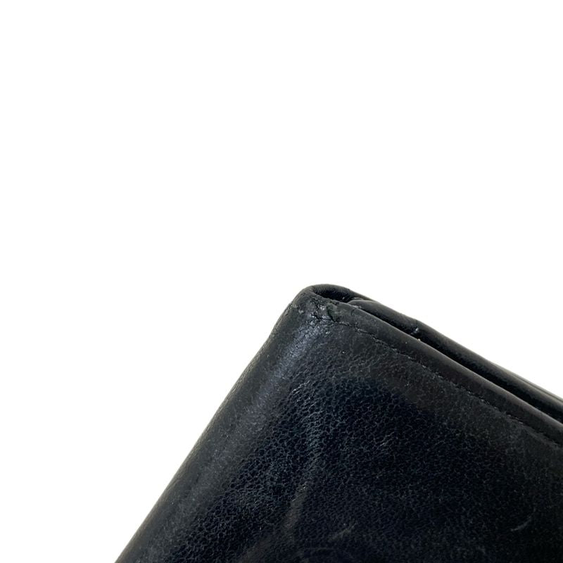Loewe Business Card Case - Black Shape Stamped Leather