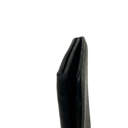 Loewe Business Card Case - Black Shape Stamped Leather