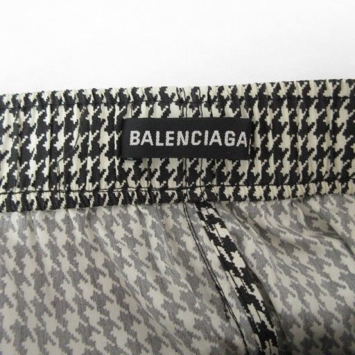 Balenciaga Long Pants Easy Pants Hound's Tooth Check Hound's Tooth Plaid