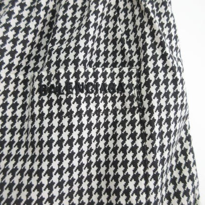 Balenciaga Long Pants Easy Pants Hound's Tooth Check Hound's Tooth Plaid