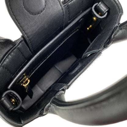 Bottega Veneta Tote Bag Mini Cassette Tote Black Lambskin