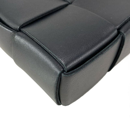 Bottega Veneta Tote Bag Mini Cassette Tote Black Lambskin