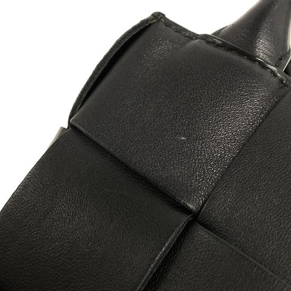 Bottega Veneta Tote Bag Mini Cassette Tote Black Lambskin