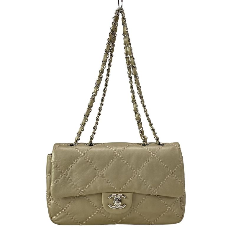 Chanel Shoulder Bag Single Flap Matelasse / Ultra Stitching A50851 Chien Pan