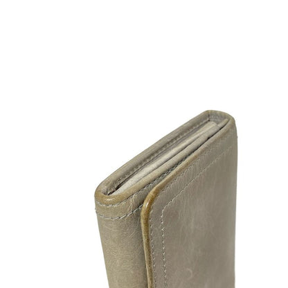 Prada Long Wallet - Blue-grey Leather