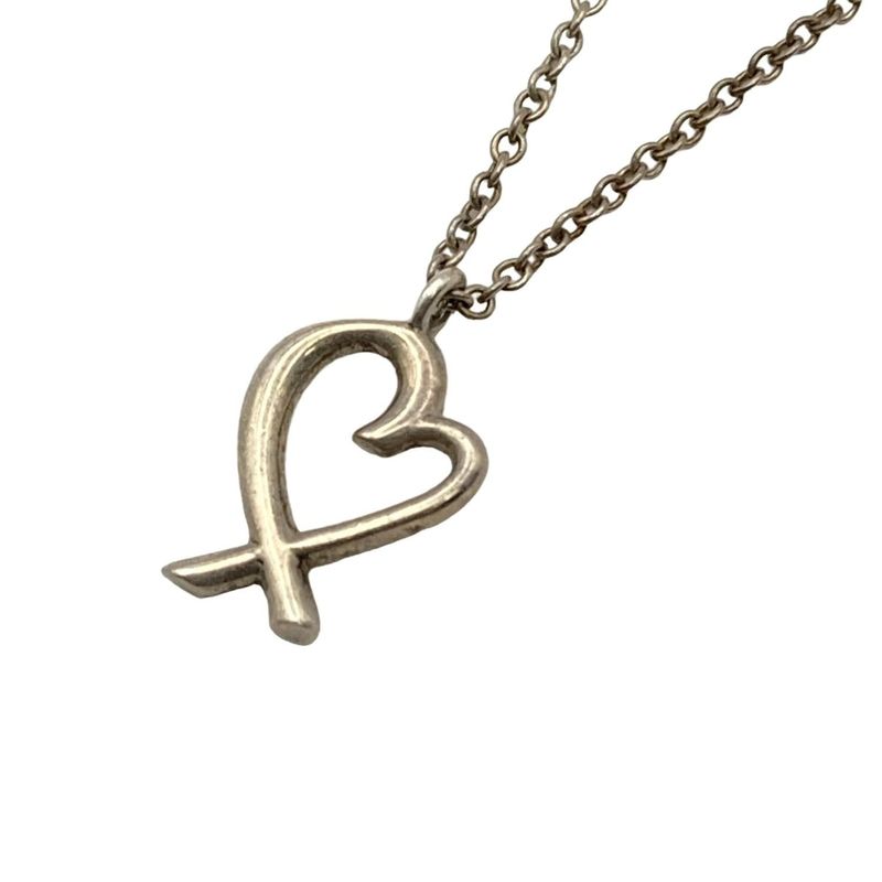 Tiffany & Co Necklace In Silver With A Loving Heart