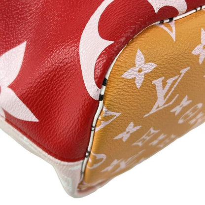 Louis Vuitton Giant Monogram Neverfull MM M44567 Rouge Tote Bag