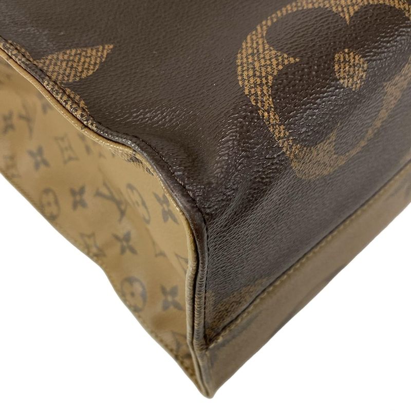 Louis Vuitton Tote Bag Monogram Reverse On-the-go GM M44576 Monogram X Monogram