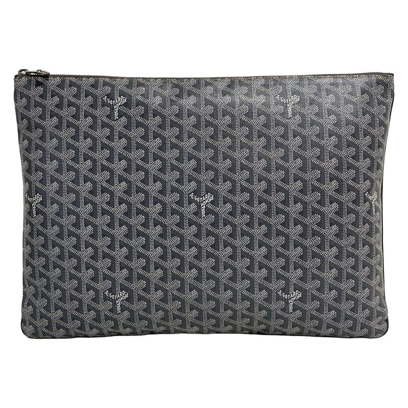 Goyard Clutch Bag Senna GM Gray