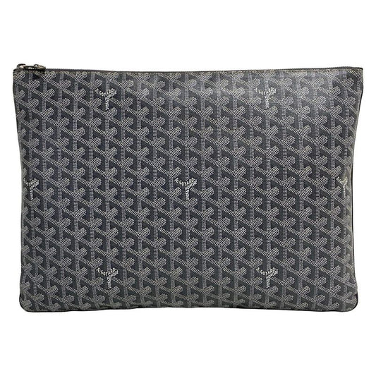 Goyard Clutch Bag Senna GM Gray