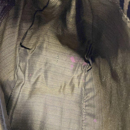 Fendi Handbag Mamma Bucket/zucca Pattern Brown X Black X Dark Brown Leather