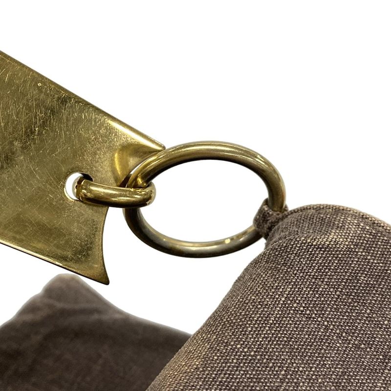 Chanel Handbag 255/matelasse Gray Beige Gold Hardware