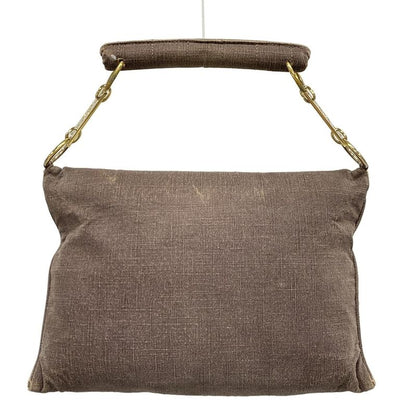 Chanel Handbag 255/matelasse Gray Beige Gold Hardware