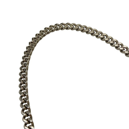 Dior/christian Dior Wallet Diorama Silver Chain Wallet Leather