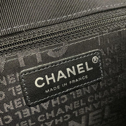 Chanel Shoulder Bag Mini Matelasse Black Chain Shoulder / Silver Hardware /