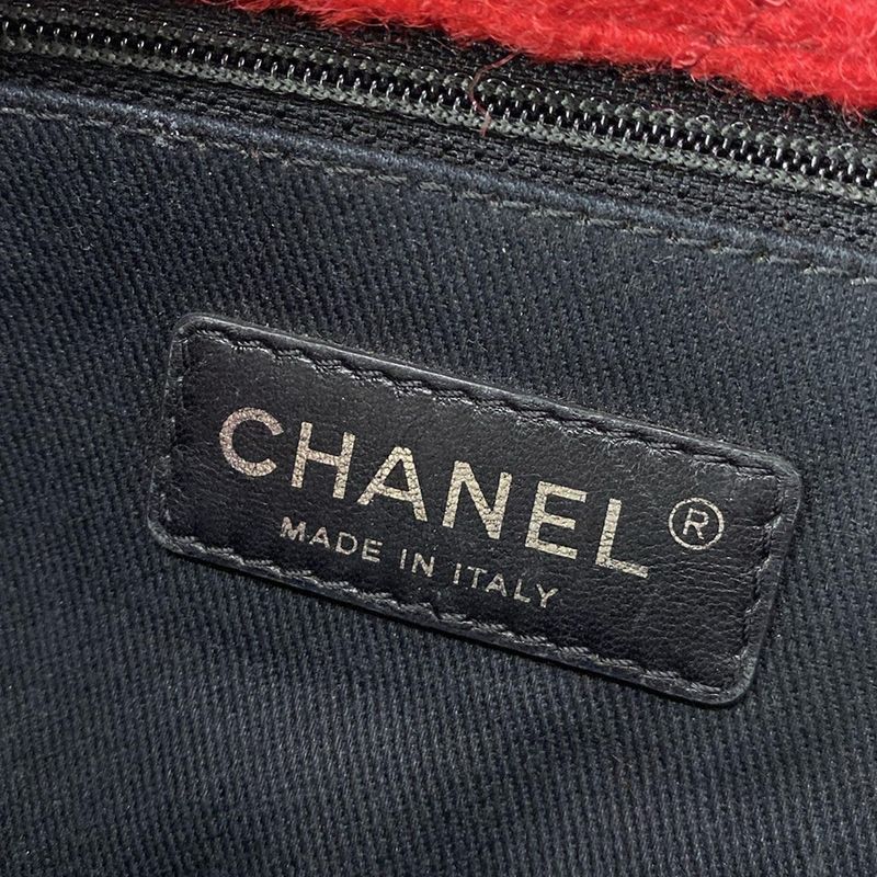 Chanel Matelasse Red Chain Shoulder Bag / Vintage Silver Hardware /2015aw