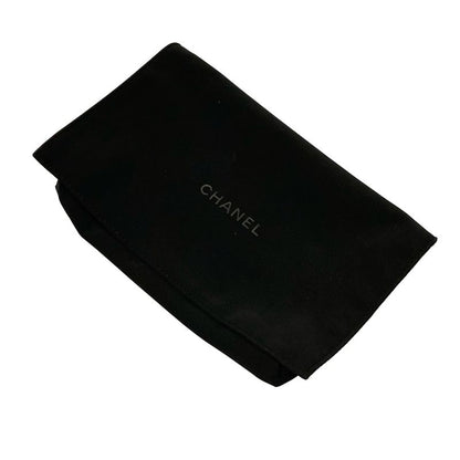 Chanel Wallet Matelasse / Brilliant A48692 Black Chain Wallet / Silver Hardware