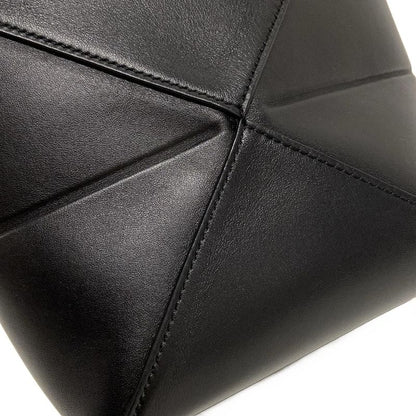 Loewe Tote Bag Puzzle Fold Tote Mini Black With C Engraving