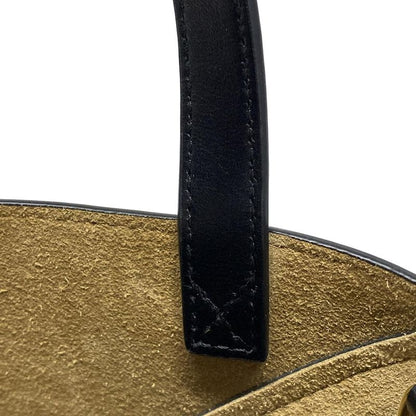 Loewe Tote Bag Puzzle Fold Tote Mini Black With C Engraving