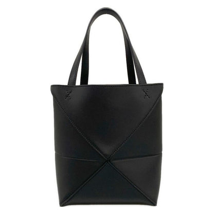 Loewe Tote Bag Puzzle Fold Tote Mini Black With C Engraving
