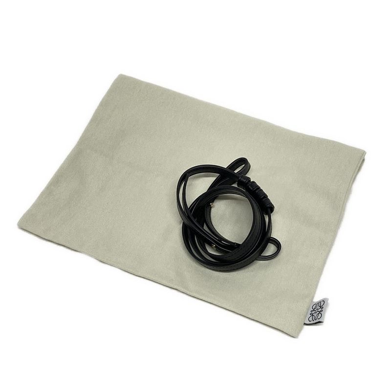 Loewe Tote Bag Puzzle Fold Tote Mini Black With C Engraving