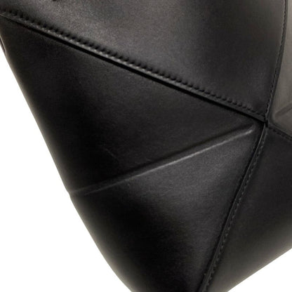Loewe Tote Bag Puzzle Fold Tote Mini Black With C Engraving