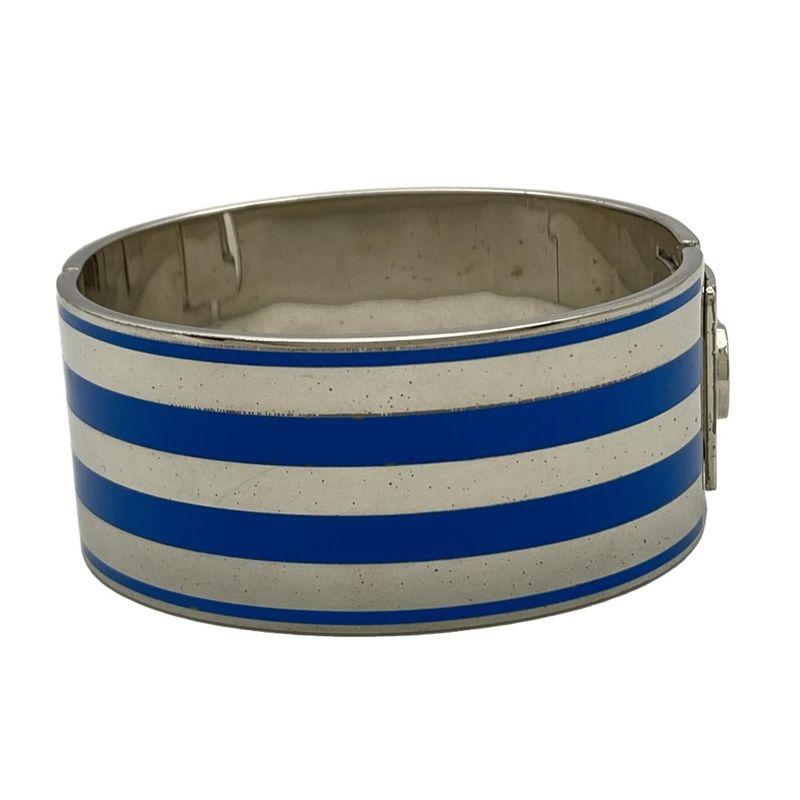 Gucci Bangle Interlocking G Silver And Blue Adidas