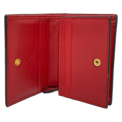 Gucci Bifold Wallet GG Plus GG Supremebosco Applique 506277 Beige And Dark