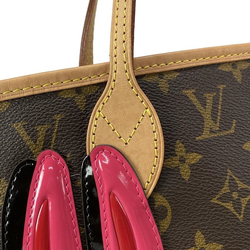 Louis Vuitton Tote Bag LV X SUN Yitian Neverfull MM M47200 Monogram × Pink