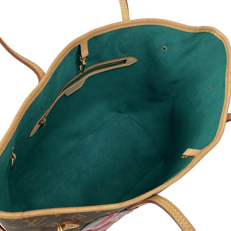 Louis Vuitton Tote Bag LV X SUN Yitian Neverfull MM M47200 Monogram × Pink