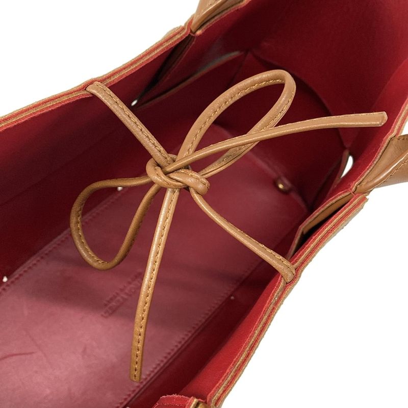 Bottega Veneta Small The Arcotote Tote Brown Leather