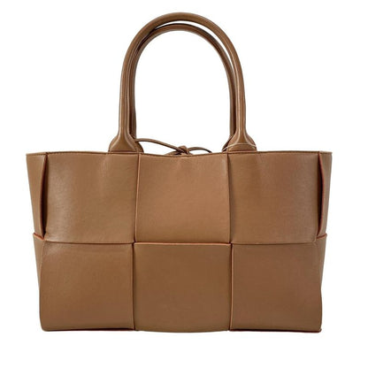 Bottega Veneta Small The Arcotote Tote Brown Leather