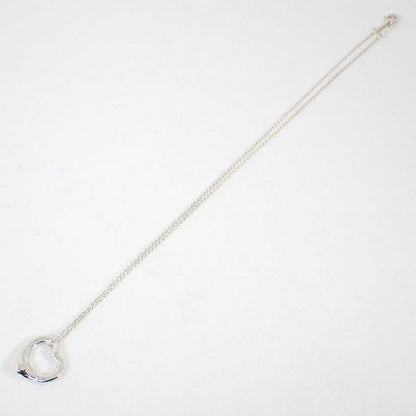 Tiffany & Co 925 Open Heart Pendant /necklace //j63-1