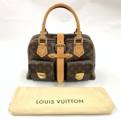 Louis Vuitton Monogram Manhattan GM Handbag M40025 Brown