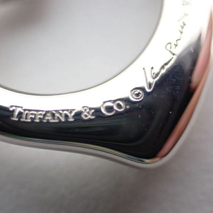 Tiffany & Co 925 Open Heart Pendant /necklace //j38-8