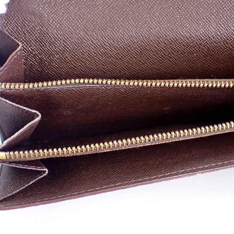Louis Vuitton Damier Pochette Portmonnais Cles Di Long Wallet//b50-62
