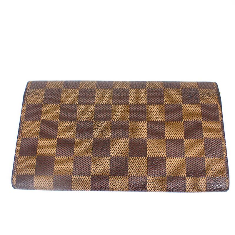 Louis Vuitton Damier Pochette Portmonnais Cles Di Long Wallet//b50-62