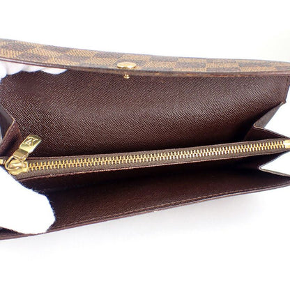 Louis Vuitton Damier Pochette Portmonnais Cles Di Long Wallet//b50-62
