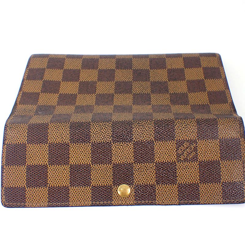 Louis Vuitton Damier Pochette Portmonnais Cles Di Long Wallet//b50-62