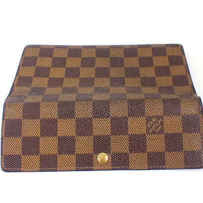 Louis Vuitton Damier Pochette Portmonnais Cles Di Long Wallet//b50-62