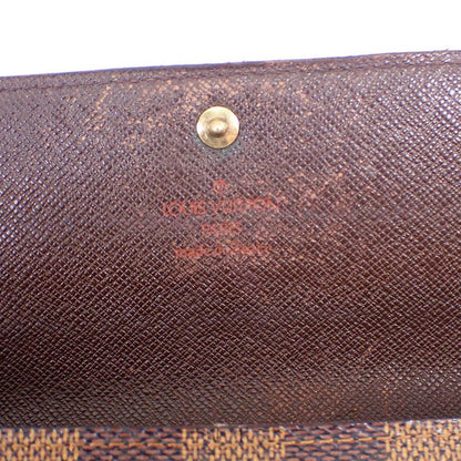 Louis Vuitton Damier Pochette Portmonnais Cles Di Long Wallet//b50-62