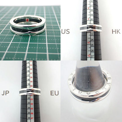 Bulgari 925/ceramic Save The Children Ring /no.21/j51-3