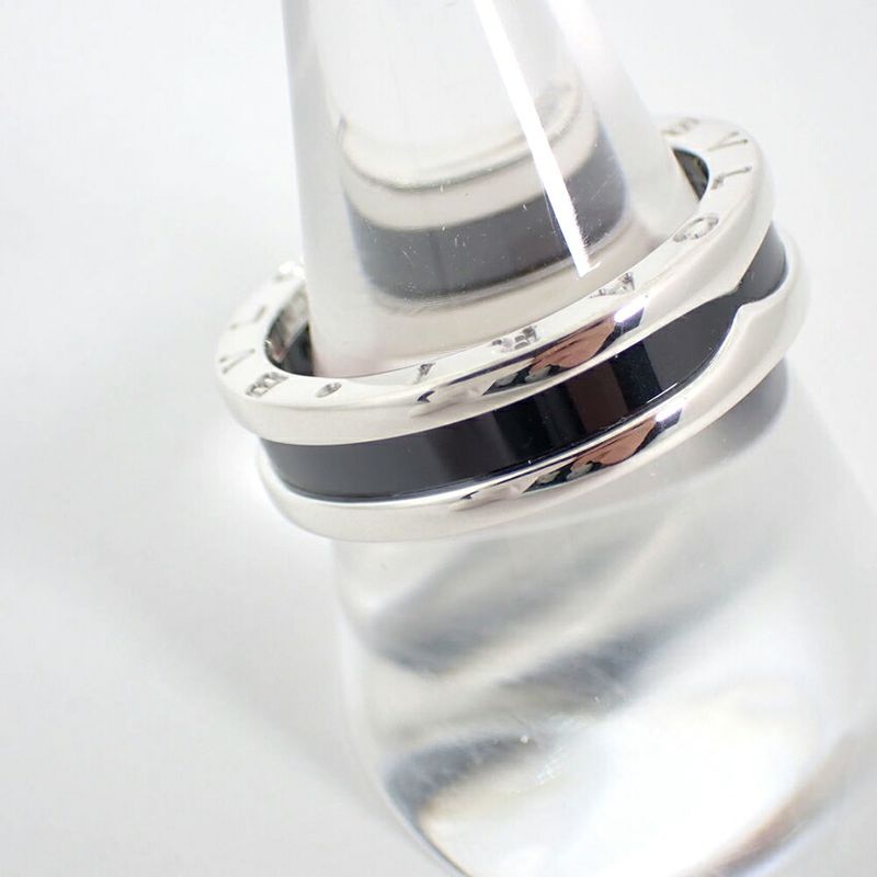 Bulgari 925/ceramic Save The Children Ring /no.21/j51-3