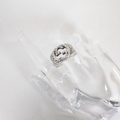 Gucci 925 Interlocking Ring / Size 22 / J62-1
