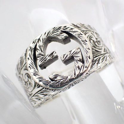 Gucci 925 Interlocking Ring / Size 22 / J62-1