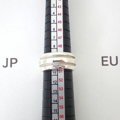 Tiffany & Co 925 Double Line Ring / #10/j57-4