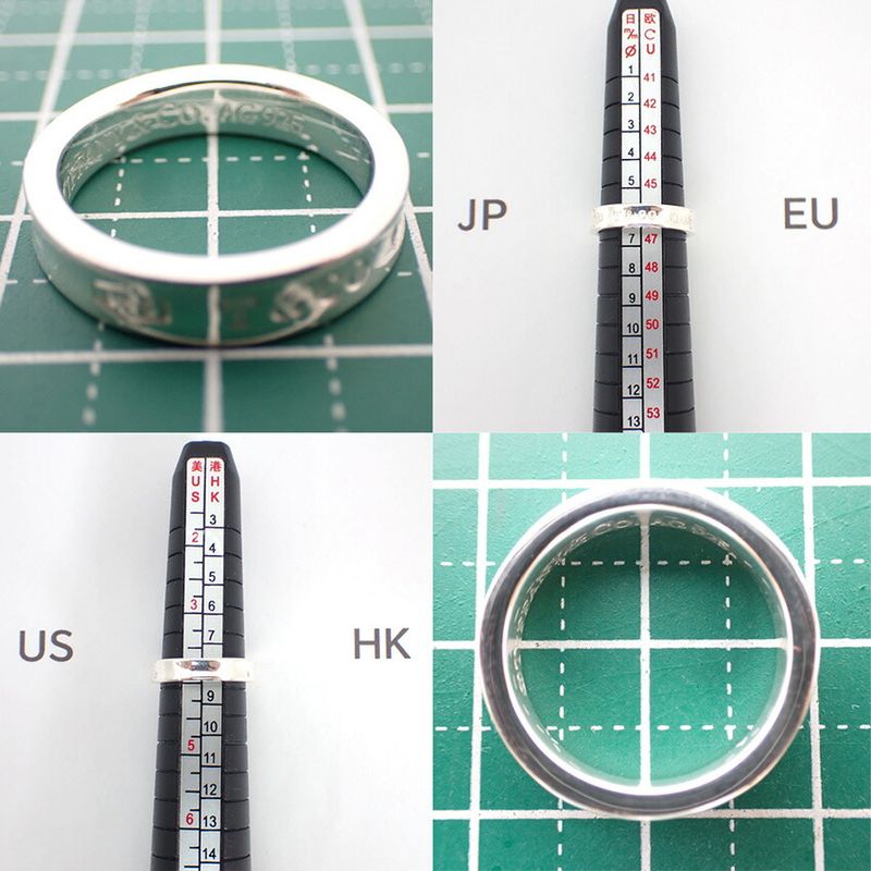 Tiffany & Co 925 1837 Narrow Ring /6.5/j31-63