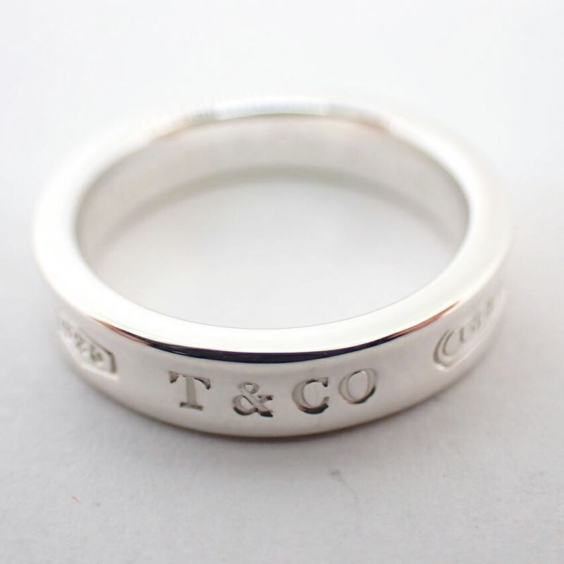 Tiffany & Co 925 1837 Narrow Ring /6.5/j31-63