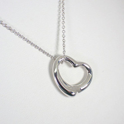 Tiffany & Co / Sv925 / Open Heart / Pendant /necklace //j42-7